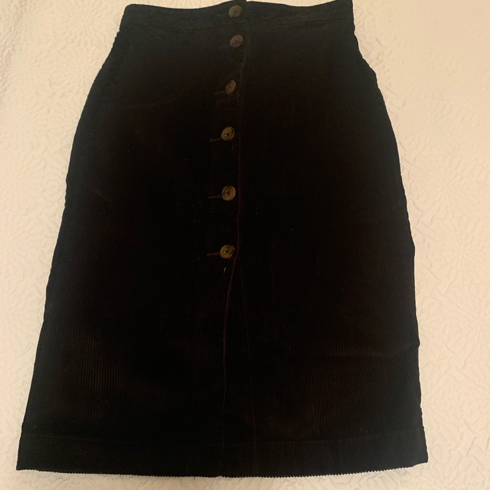 Wilfred corduroy skirt with buttons